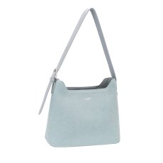 David Jones Single Strap Shoulder Bucket Bag Steel Grey