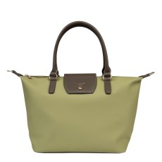David Jones Medium Tab Over Tote Bag Moss Green