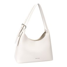 David Jones Twin Handle Shoulder Bag Coconut Cream