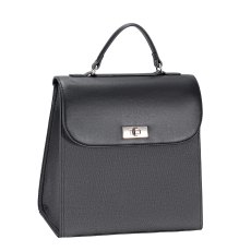 David Jones Flap Backpack Black