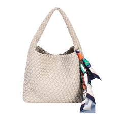 David Jones Weave Grab Bag Oxford Tan
