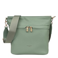 David Jones Slouchy Crossbody Bag Aqua Green