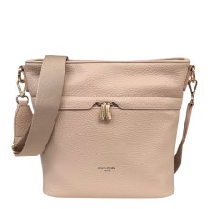 David Jones Slouchy Crossbody Bag Blush Pink