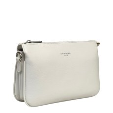 David Jones Triple Gusset Crossbody Bag Coconut Cream