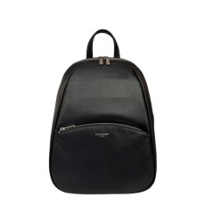David Jones Rounded Backpack Black