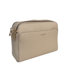 David Jones Twin Zip Camera Bag Pebble