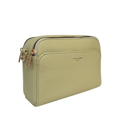 David Jones Twin Zip Camera Bag Pistachio