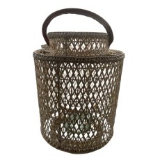 Lows Open Cross Weave Lantern