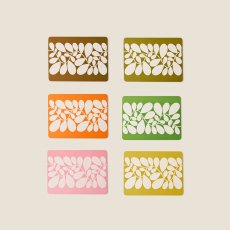 Orla Kiely Sycamore Stripe Set of 6 Placemats