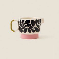 Orla Kiely Sycamore Stripe Milk Jug Pink