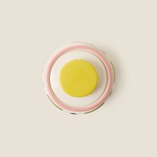 Orla Kiely Spot Square Oval Storage Jar Pink