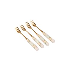 William Morris Kennet Gardens Set of 4 Cake Forks William Morris Kennet Gardens Set of 4 Cake Forks