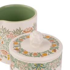 William Morris Kennet Gardens Sugar Bowl & Creamer Jug Set William Morris Kennet Gardens Sugar Bowl & Creamer Jug Set