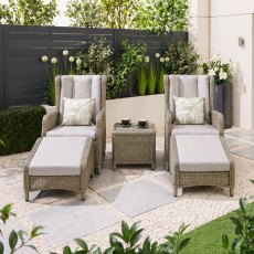 Norfolk & Co. Loren Recliner Lounge Set