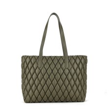Long & Son Quilted Tote Bag Green