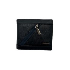 Long & Son Assorted Mens Zipper Leather Wallets