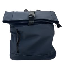 Long & Son Roll Top Back Pack Navy