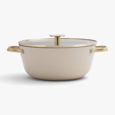 Stellar Cast Light 24cm Casserole Clay Stellar Cast Light 24cm Casserole Clay