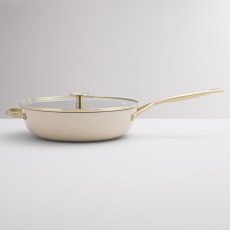 Stellar Cast Light 28cm Saute Pan Clay Stellar Cast Light 28cm Saute Pan Clay