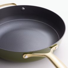 Stellar Cast Light 28cm Saute Pan Olive Stellar Cast Light 28cm Saute Pan Olive