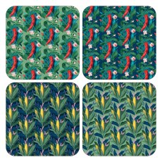 Tradestock Recipe Thief Corn & Chilli Square Placemat Set Of 4