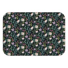Tradestock Wildflower Velvet Backed Placemats Set Of 2