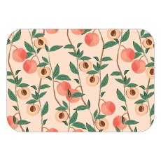 Tradestock Peach Tree Velvet Backed Placemats Set Of 2