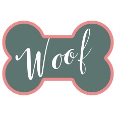 Tradestock PVC Pet Feeding Mat Woof