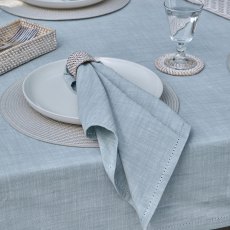 Waltons Chambray Napkin Sky Set of 4