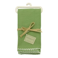 Waltons Scalloped Napkin Apple Set of 4