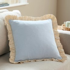 Wylder Effie Cushion Sky Blue/Vintage Cream