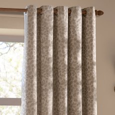 Wylder Grace Leaf Eyelet Curtains Taupe