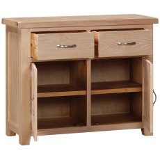 Wiltshire Oak 2 Door 2 Drawer Sideboard