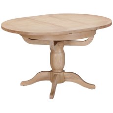 Wiltshire Oak Round Extending Pedestal Table
