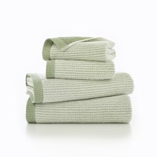 The Lyndon Company Willow Weave Stripe Towels Sage The Lyndon Company Willow Weave Stripe Towels Sage