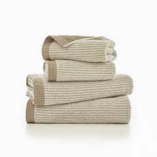 The Lyndon Company Willow Weave Stripe Towels Natural The Lyndon Company Willow Weave Stripe Towels Natural