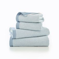 The Lyndon Company Willow Weave Stripe Towels Blue The Lyndon Company Willow Weave Stripe Towels Blue