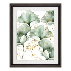 Camelot Green & Gold Ginkgo I