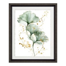 Camelot Green & Gold Ginkgo II