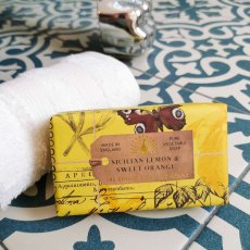 The English Soap Company Sicilian Lemon and Sweet Orange Soap Bar The English Soap Company Sicilian Lemon and Sweet Orange Soap Bar