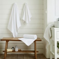 Deyongs Mosley Textured Towels White Deyongs Mosley Textured Towels White