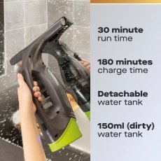 Daewoo Hurricane Clearvac Rechargeable Window Vac