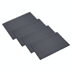 Artesea Set of 4 Slate Grey Placemats Artesea Set of 4 Slate Grey Placemats