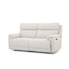 Milan 3 Seater Power Recliner in Linen