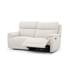 Milan 3 Seater Power Recliner in Linen
