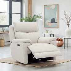 Foster Power Recliner Chair in Linen