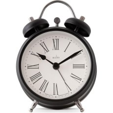 Acctim Shefford Analogue Alarm Clock Black Acctim Shefford Analogue Alarm Clock Black