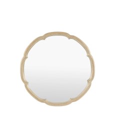 Gallery Florentine Round Mirror Champagne