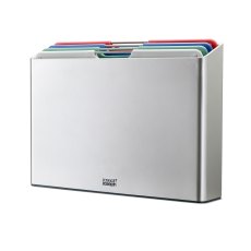 Joseph Joseph Folio Icon 4 Piece Large Board Set Silver/Coast