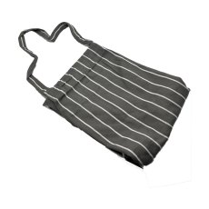 Le Chateau Butchers Stripe Apron Grey